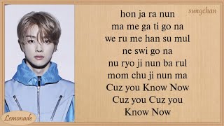 NCT U  Know Now Easy Lyrics [upl. by Isyad987]