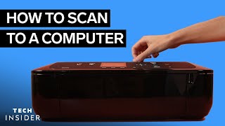 How To Scan A Document To Your Computer [upl. by Maye]