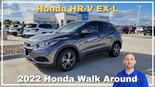 2022 Honda HRV EXL Walk Around Review [upl. by Greenwell]