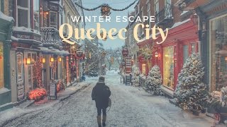 Winter Escape Christmas in Quebec City [upl. by Roper]