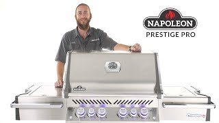 Napoleon Prestige Pro Gas Grills Review  BBQGuys Expert Overview [upl. by Alikat885]