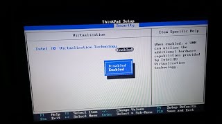 How To Enable Intel Virtualization Technology Lenovo Thinkpad E440 [upl. by Annecorinne432]