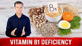 Top Signs and Symptoms of Vitamin B1 Deficiency – Dr Berg [upl. by Aeslek327]