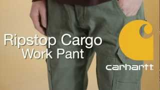 B342 Carhartt Ripstop Cargo Work Pant [upl. by Aldo250]