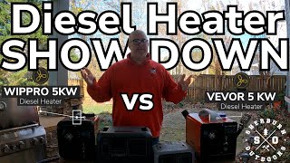 The Ultimate Diesel Heater Showdown WIPPRO vs VEVOR [upl. by Bertasi113]