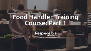 Food Handler Training Course Part 1 [upl. by Akeimat]