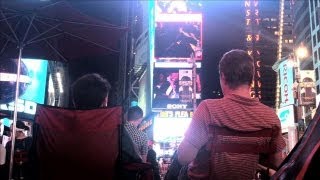 Times Square Celebrates Mars Rover Curiosity [upl. by Laurella]