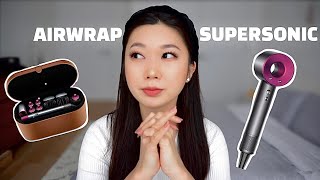 Dyson Airwrap Styler vs Supersonic Hair Dryer [upl. by Halden]