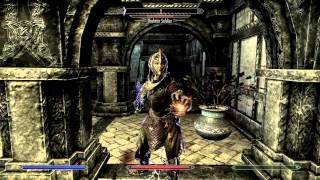 Skyrim Thalmor Embassy Walkthrough [upl. by Cinom]