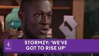 Stormzy Interview 2017 extended Dealing with depression while making his new album [upl. by Jacobah221]