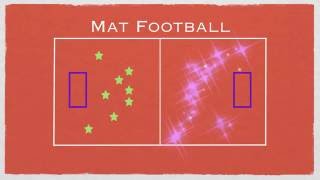 PE Games  Mat Football [upl. by Anahsak957]