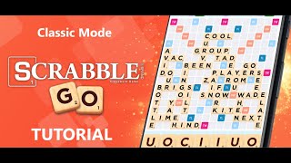 Scrabble GO  How to play the Classic Mode [upl. by Malsi]