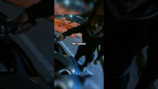 Stranger runs up and rev bombs biker’s motorcycle 😂 619Ridez [upl. by Ocirne464]