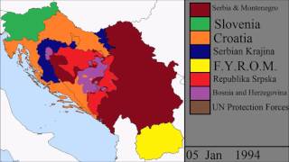 The Breakup of Yugoslavia Every Week [upl. by Geier]