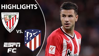 Athletic Club vs Atletico Madrid  LALIGA Highlights  ESPN FC [upl. by Charline197]