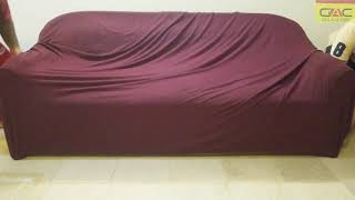 How To Install a Fitted Sofa Cover [upl. by Ayom]