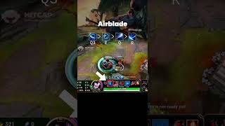 How to Yasuo Airblade combo shorts [upl. by Netnilc988]