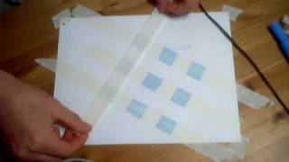 How to make a checkerboard pattern with masking tap [upl. by Hesper]