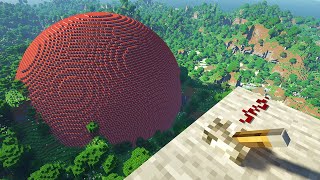 Blowing up 1 MILLION TNT on Minecraft RTX [upl. by Ebner]