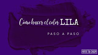 Cómo hacer el color lila [upl. by Loydie362]