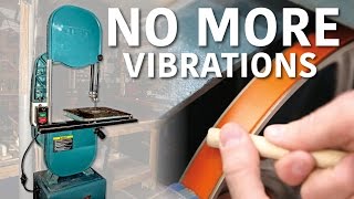 How To Reduce Bandsaw Vibration  BONUS Adjusting for Blade Drift [upl. by Lad]