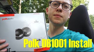 Tweeter Install To Coaxial Speakers Polk DB1001 [upl. by Corina220]