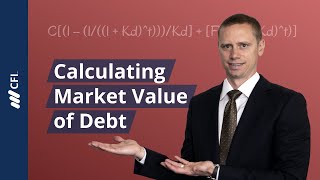 Calculating Market Value of Debt [upl. by Acinorrev]