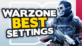 COD Warzone BEST settings for CONSOLE Xbox One amp PS4  PC  Warzone Tips [upl. by Rossner988]