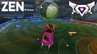 ZEN Rocket League Gameplay 1 HOUR SSL 2v2 [upl. by Mercado939]