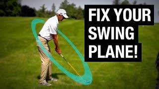 How To Fix Your Golf Swing Plane PGA PRO EXPLAINS [upl. by Enelhtac]