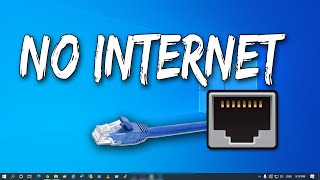 How To Fix LAN Wired Connected But No Internet Access in Windows 10 Solved [upl. by Anewor]