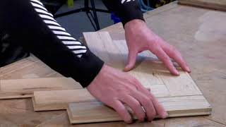 What is Parquet Wood Flooring and How to Install it in a herringbone pattern [upl. by Eissirc]