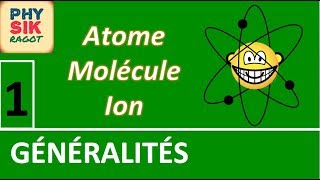 Généralités de chimie Partie 1 [upl. by Kronick515]