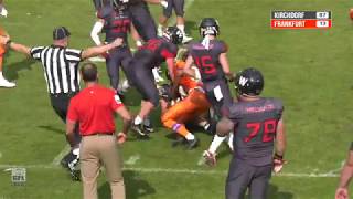 GFL 2019 Kirchdorf Wildcats  Frankfurt Universe [upl. by Atiuqahc]