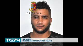 COMISO MAROCCHINO ARRESTATO PER SPACCIO [upl. by Florrie852]