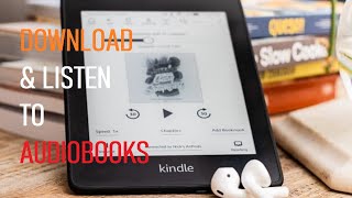 How to Download and Listen to Audiobooks On Kindle Paperwhite [upl. by Orvas]