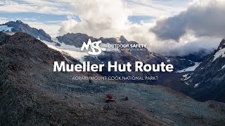 Mueller Hut Route Alpine Tramping Hiking Series  New Zealand [upl. by Asiul]