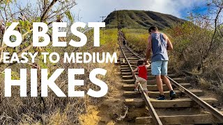 6 Best Oahu Hawaii Hikes  Easy to Intermediate FamilyFriendly Oahu Hikes [upl. by Aielam]