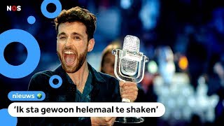 Duncan Laurence wint Songfestival komt naar Nederland [upl. by Ludewig925]