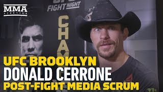 UFC Brooklyn Donald Cerrone Blasts Alexander Hernandez For Fight Week Trash Talk  MMA Fighting [upl. by Akener]