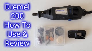 Dremel 200 How To Use And Review And Accessories Overview [upl. by Strickler279]