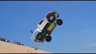 The Biggest Jump At Silver Lake Sand Dunes [upl. by Neilla]