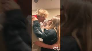 Sienna Mae Kisses Jack Wright after pouring water over him [upl. by Chisholm]