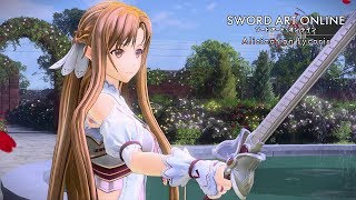 Sword Art Online Alicization Lycoris  Asuna Reveal  PS4XB1PC [upl. by Notsud]