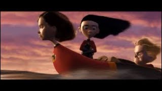 The Incredibles  Elastigirl transforms into Boat [upl. by Anilag]