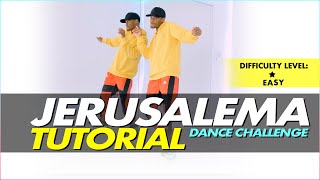 Jerusalema Dance Tutorial  Step by step [upl. by Sackey]