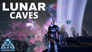 ALL Lunar Cave Locations with Build Tests  ARK  ARK Survival Evolved  Genesis [upl. by Barber]