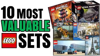 THE 10 MOST VALUABLE LEGO SETS 19492023 [upl. by Fabrianne]