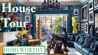 HOUSE TOUR  Inside A Maximalist New York City Townhouse [upl. by Pasquale784]