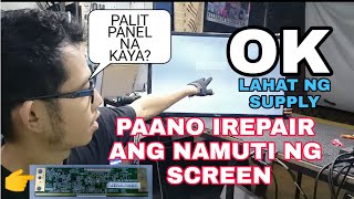 HOW TO REPAIR WHITE SCREEN PANEL [upl. by Ryon]